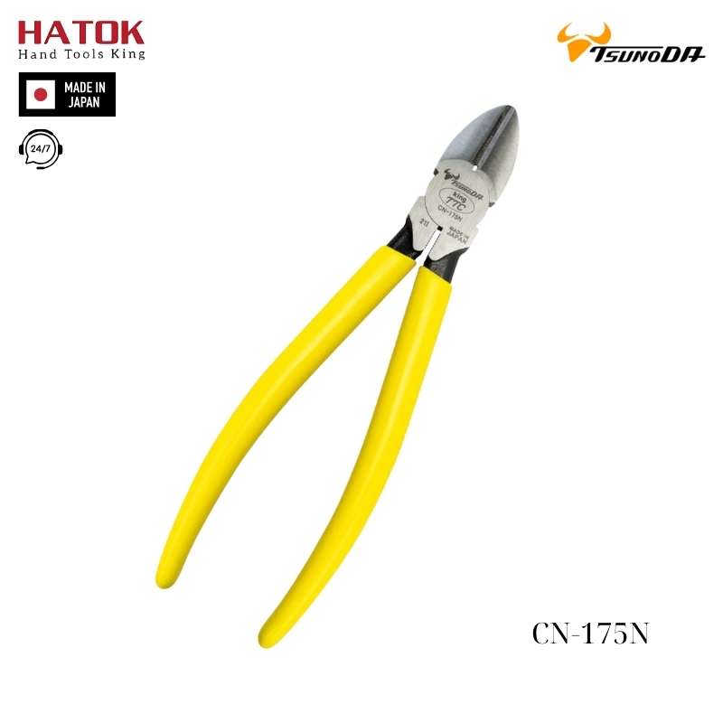 Kìm cắt cạnh 7 inch CN-175N Tsunoda