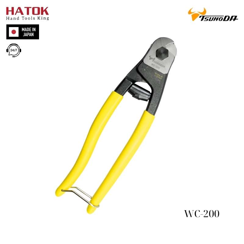 Kìm cộng lực cắt cáp 200mm WC-200 Tsunoda