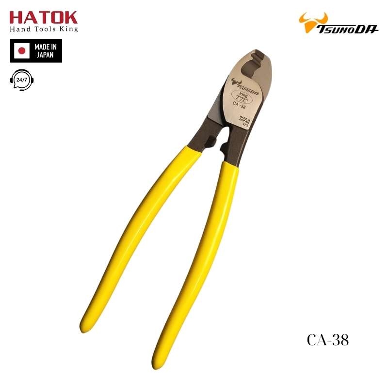 Kìm cắt cáp 8 inch CA-38 Tsunoda