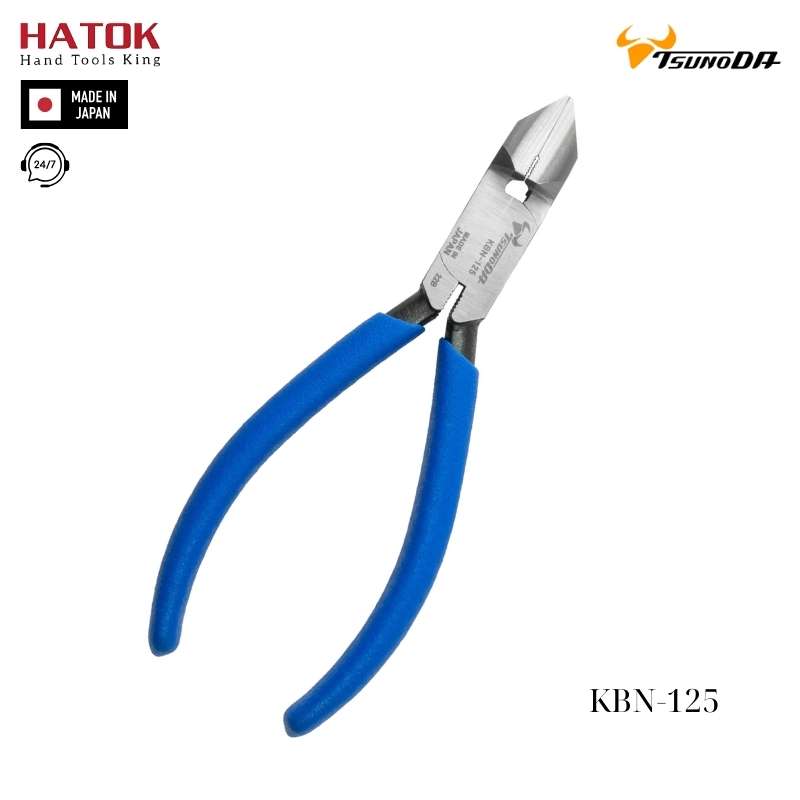 Kìm siết và cắt dây rút nhựa 125mm KBN-125 Tsunoda