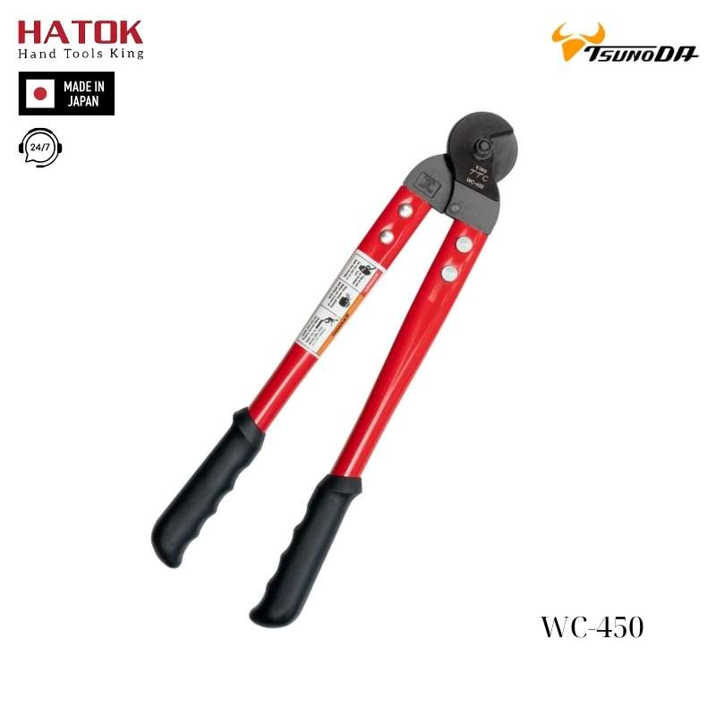 Kìm cộng lực cắt cáp 450mm WC-450 Tsunoda