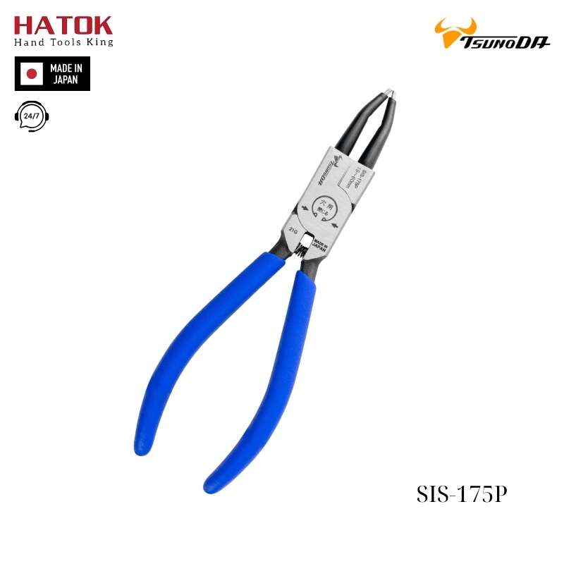 Kìm bóp phe mũi thẳng 7 inch SIS-175P Tsunoda