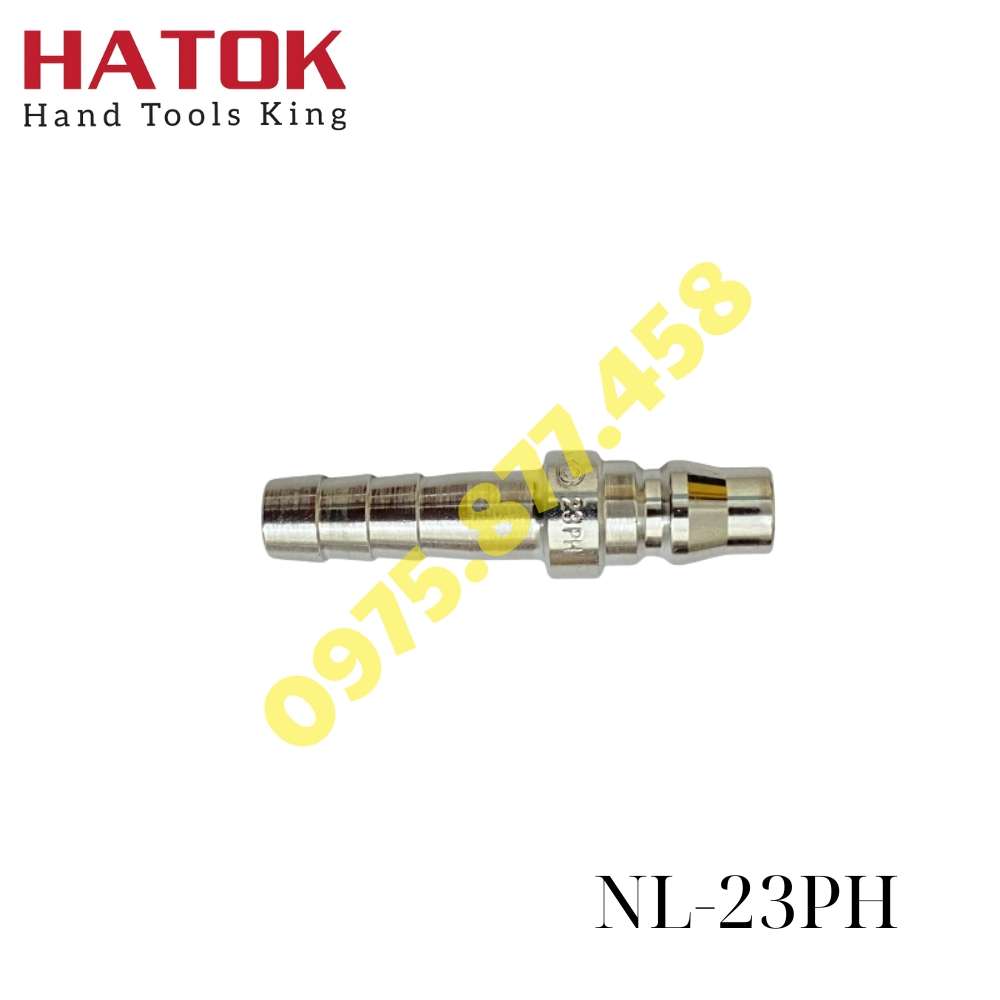 Đầu nối nhanh khí nén đuôi chuột 3/8 inch NKC NL-23PH Nhật Bản