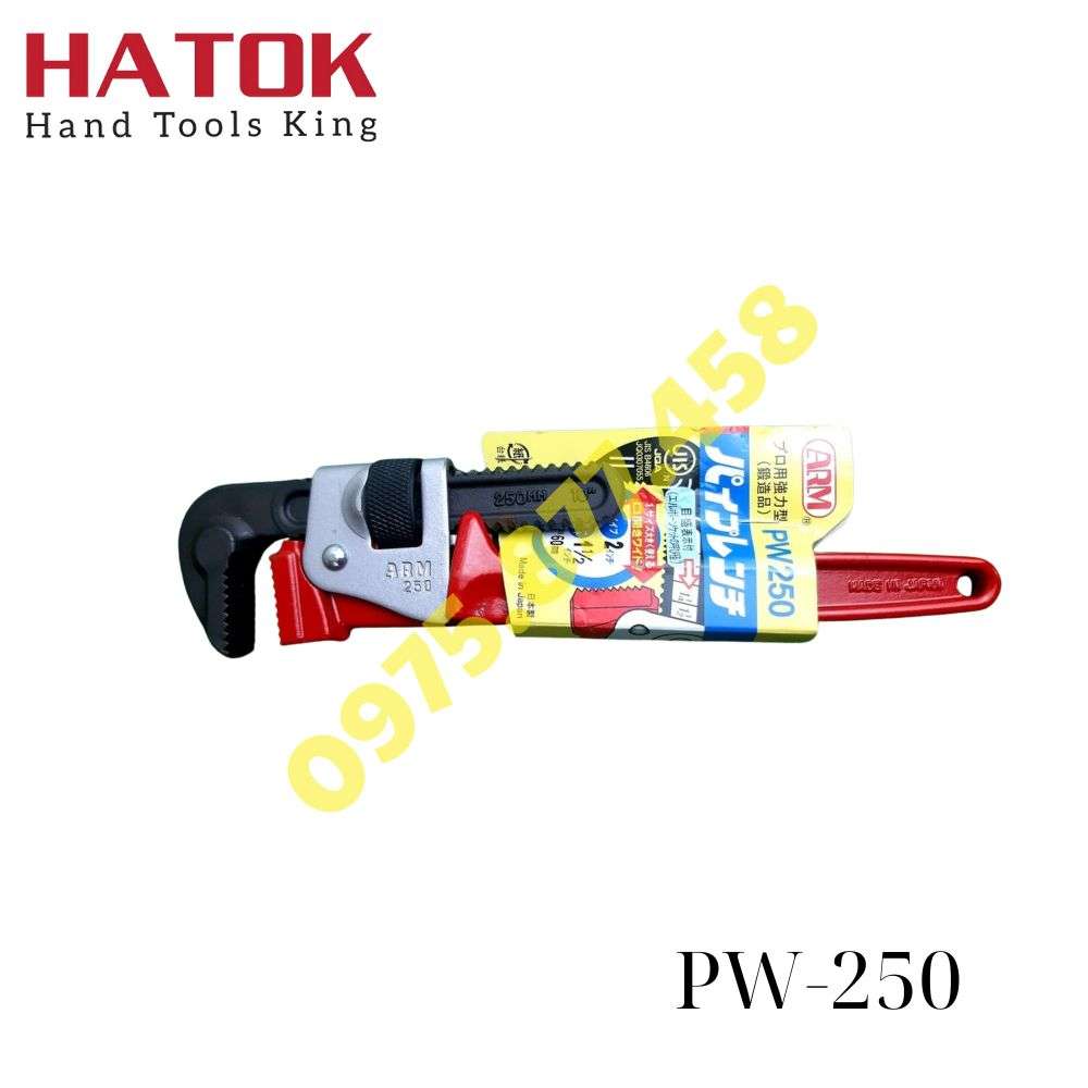 Mỏ lết răng cán sắt 10 inch 250mm ARM PW-250
