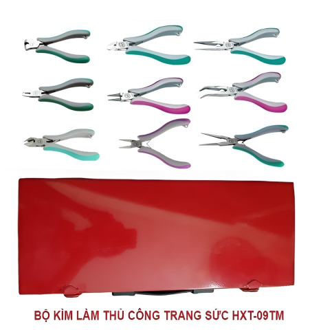 Bộ 9 cây kìm làm thủ công trang sức Nhật Bản HXT-09TM