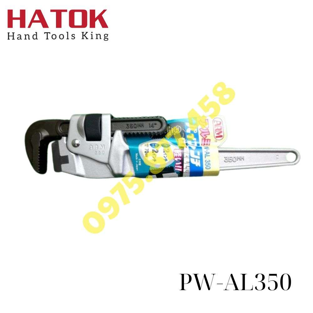 Mỏ lết răng nhôm 14 inch PW-AL350 ARM Nhật Bản