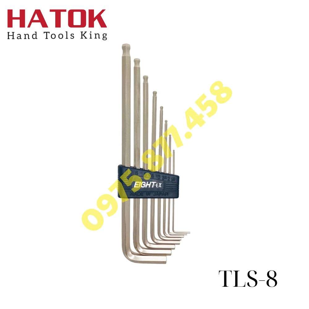 Bộ lục giác đầu bi TLS-8 EIGHT Nhật Bản