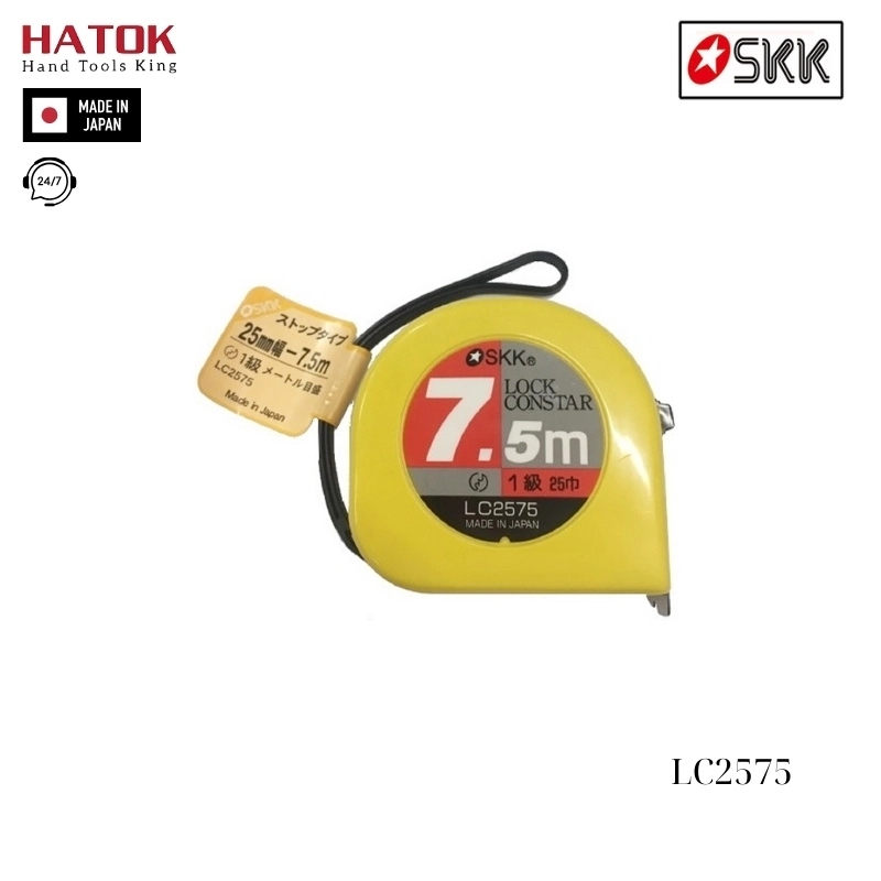 Thước kéo cuộn 25mm dài 7.5m hiệu SKK LC2575