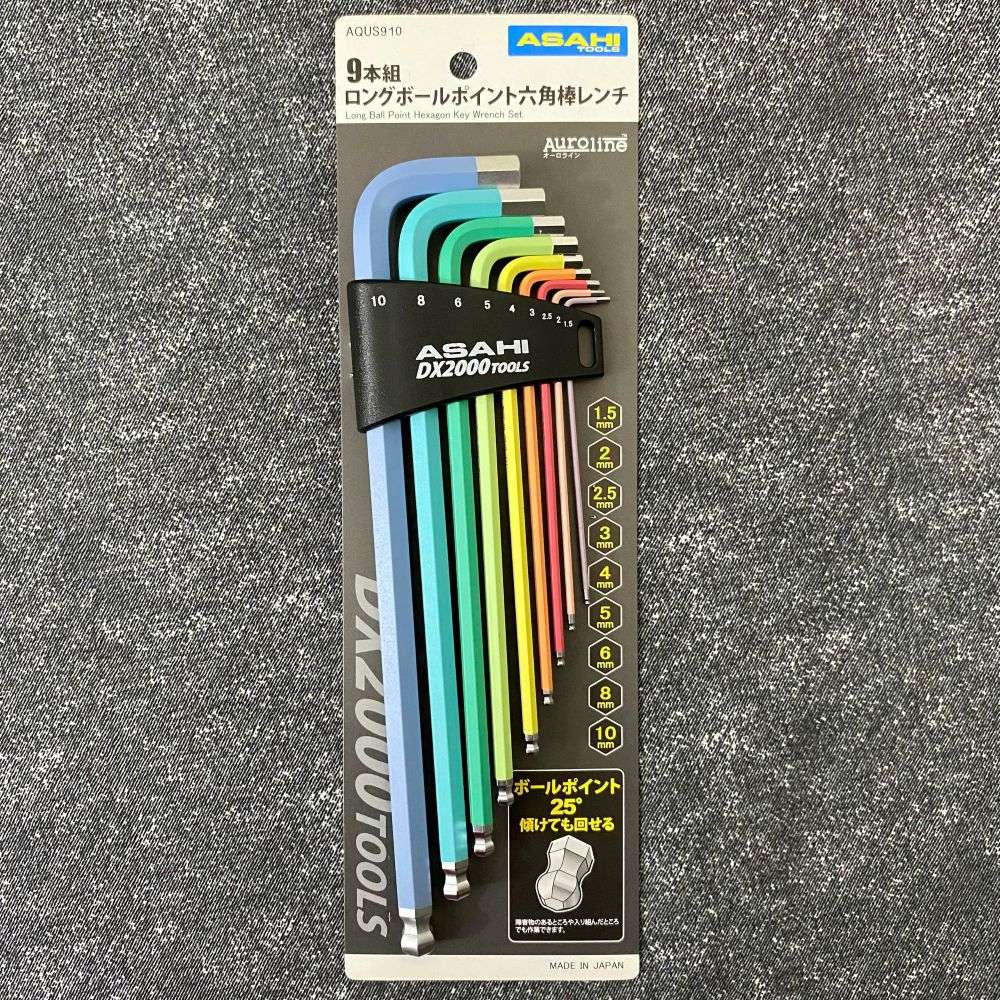 5 lý do Bộ lục giác bi Asahi AQUS910 là ‘người bạn’ không thể thiếu trong hộp đồ nghề của bạn