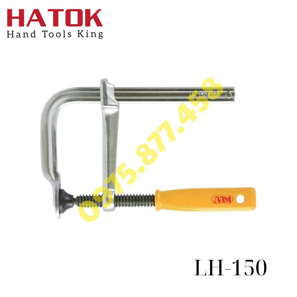 Vam kẹp chữ L kiểu tay vặn ARM LH-150
