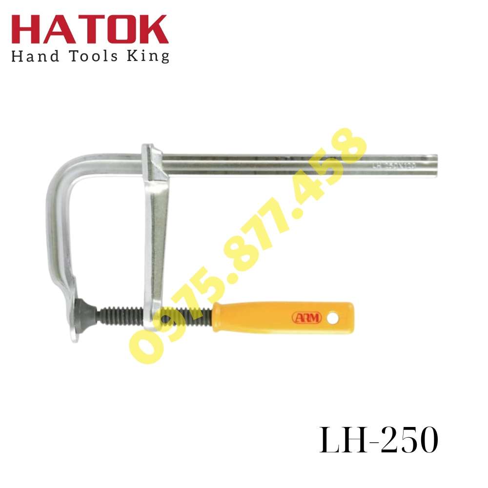 Vam kẹp chữ L kiểu tay vặn ARM LH-250