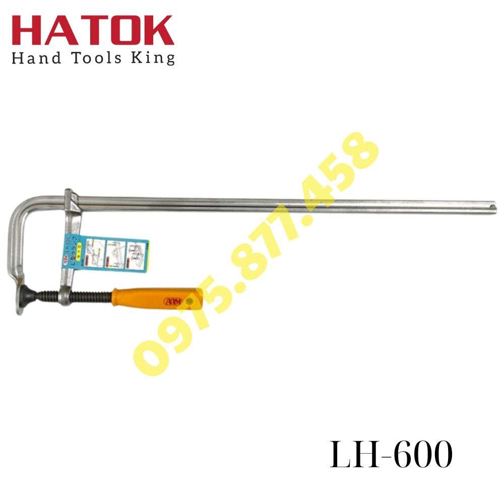 Vam kẹp chữ L kiểu tay vặn ARM LH-600