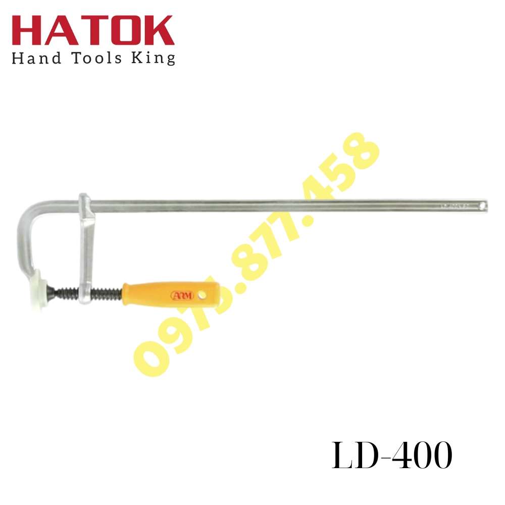 Vam kẹp chữ L kiểu tay vặn ARM LD-400