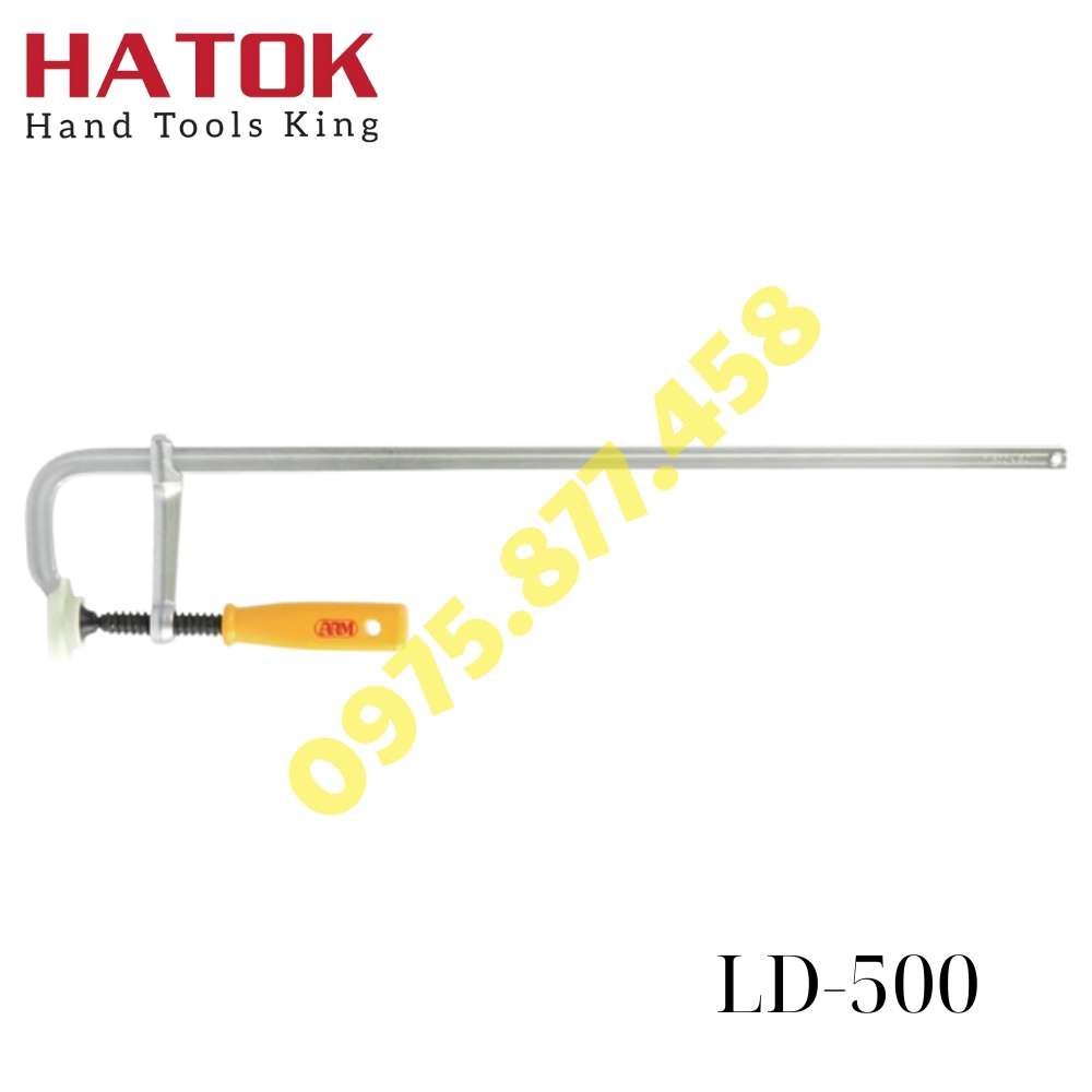 Vam kẹp chữ L kiểu tay vặn ARM LD-500