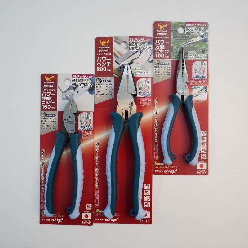 Combo Kìm Nhật – Bộ 3 Cây Kìm Tác Động Mạnh Tsunoda P7 Chính Hãng | HATOK Tools