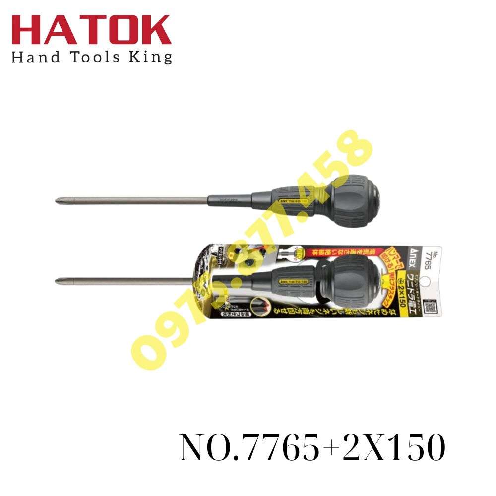 Tô vít đóng Wanidora ANEX No.7765+2×150