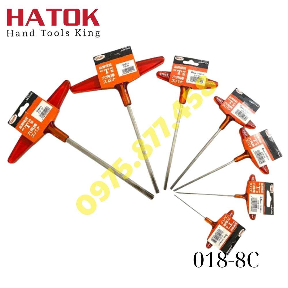 Bộ lục giác chữ T EIGHT 018-8C