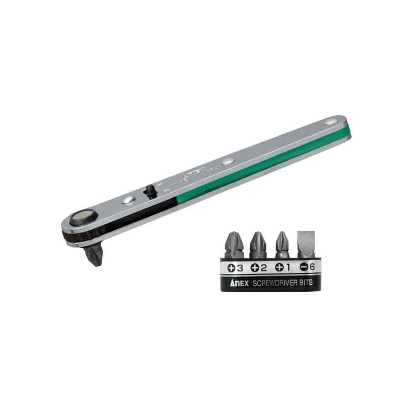 Bộ tay vặn và mũi vít dùng trong góc hẹp No.425-5B Anex – Giải pháp thao tác hiệu quả trong không gian hẹp