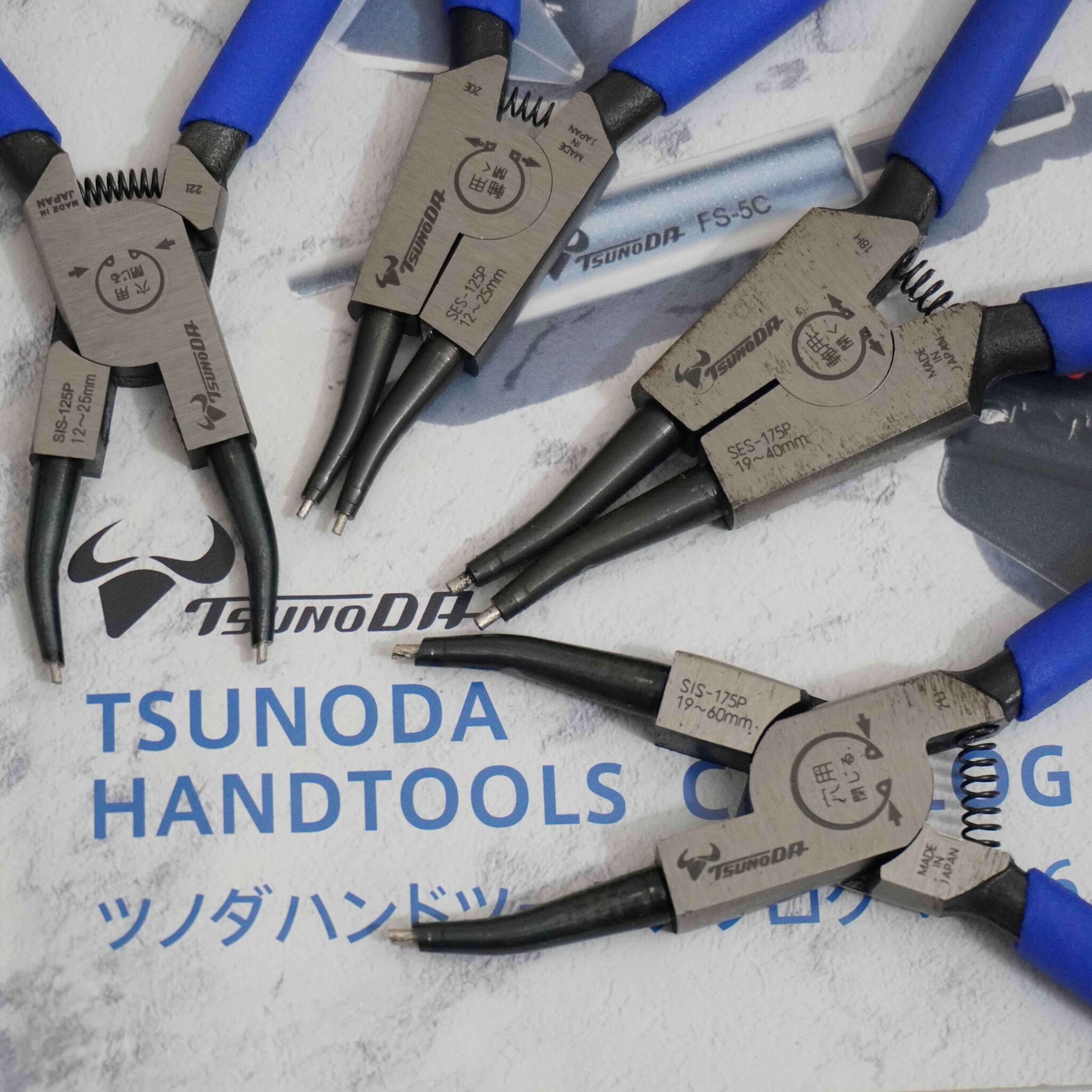 Bộ 4 cây kìm phe mũi thẳng Tsunoda KPT04 | Kìm phe Nhật Bản 1 Bộ 4 cây kìm phe mũi thẳng Tsunoda KPT04 | Kìm phe Nhật Bản