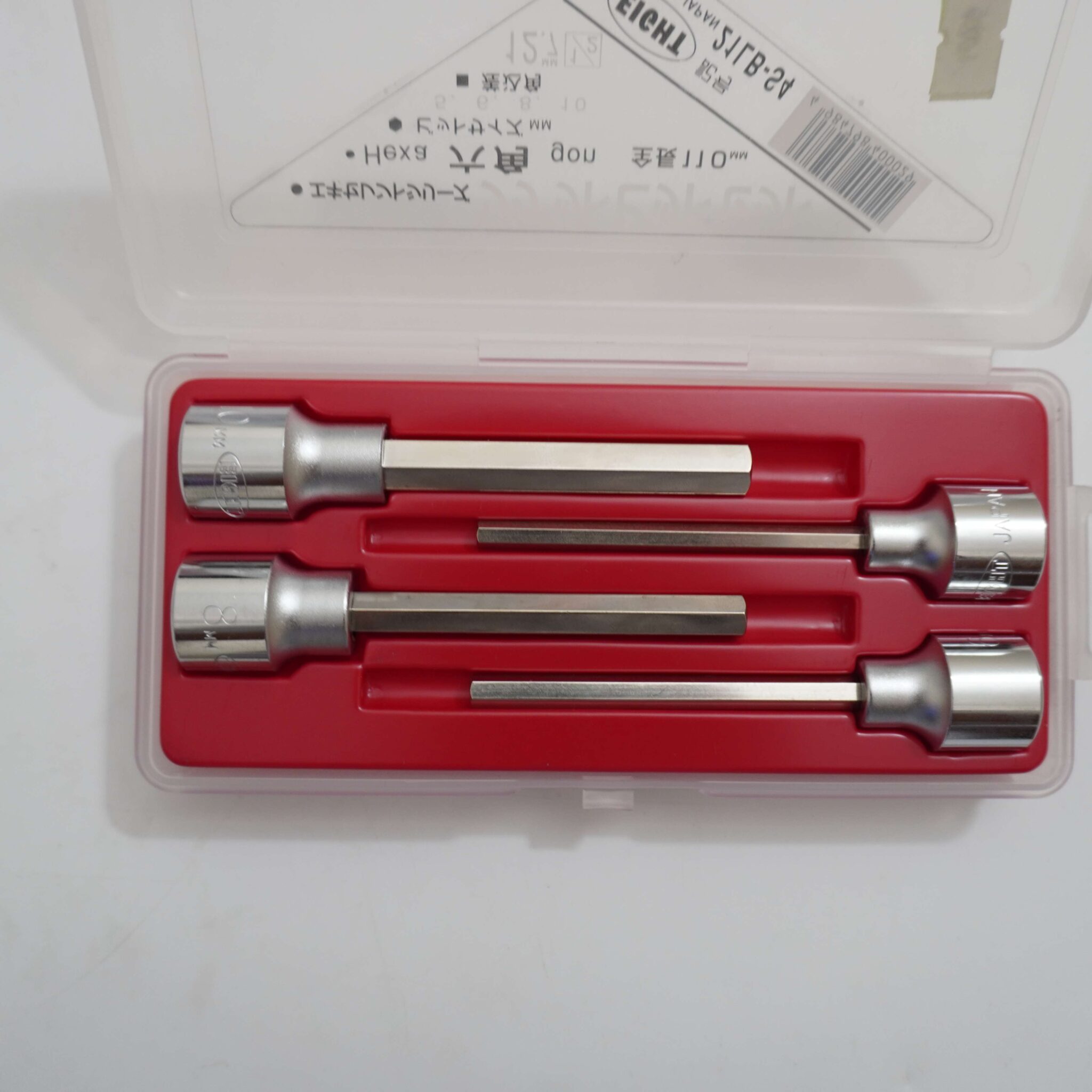 Bộ tuýp lục giác EIGHT 21LB-S4 | Đầu vuông 1/2″ Nhật Bản