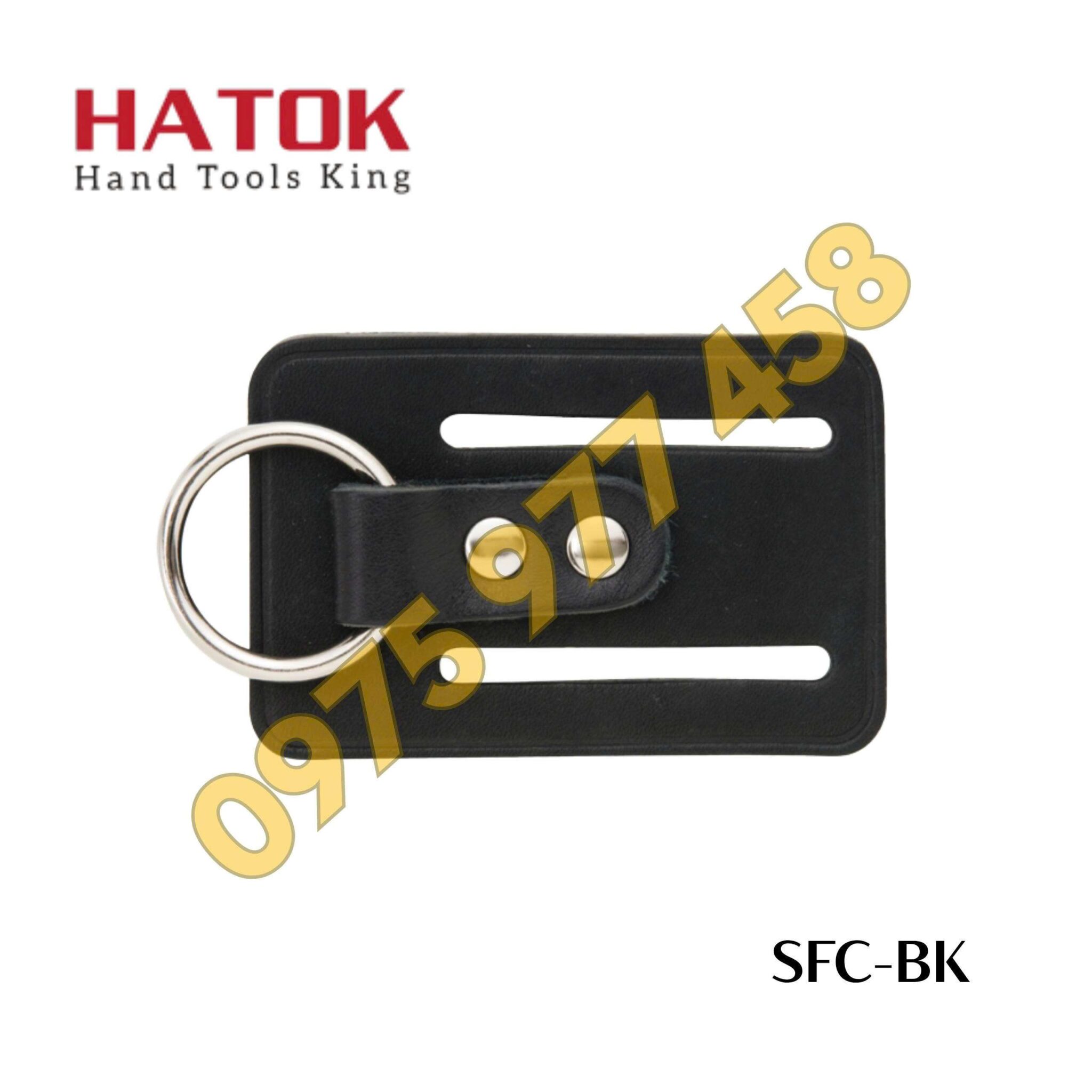 Đai gắn thắt lưng và gắn dây an toàn màu đen TOP KOGYO SFC-BK