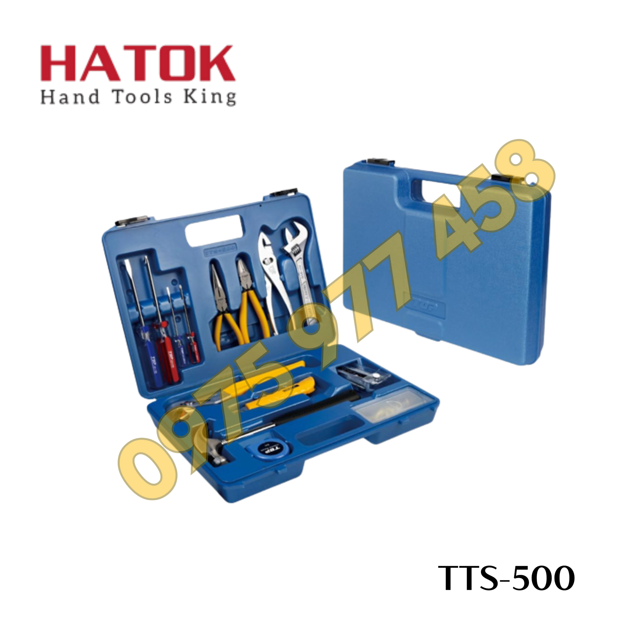 Bộ dụng cụ sửa chữa cho gia đình TOP KOGYO TTS-500