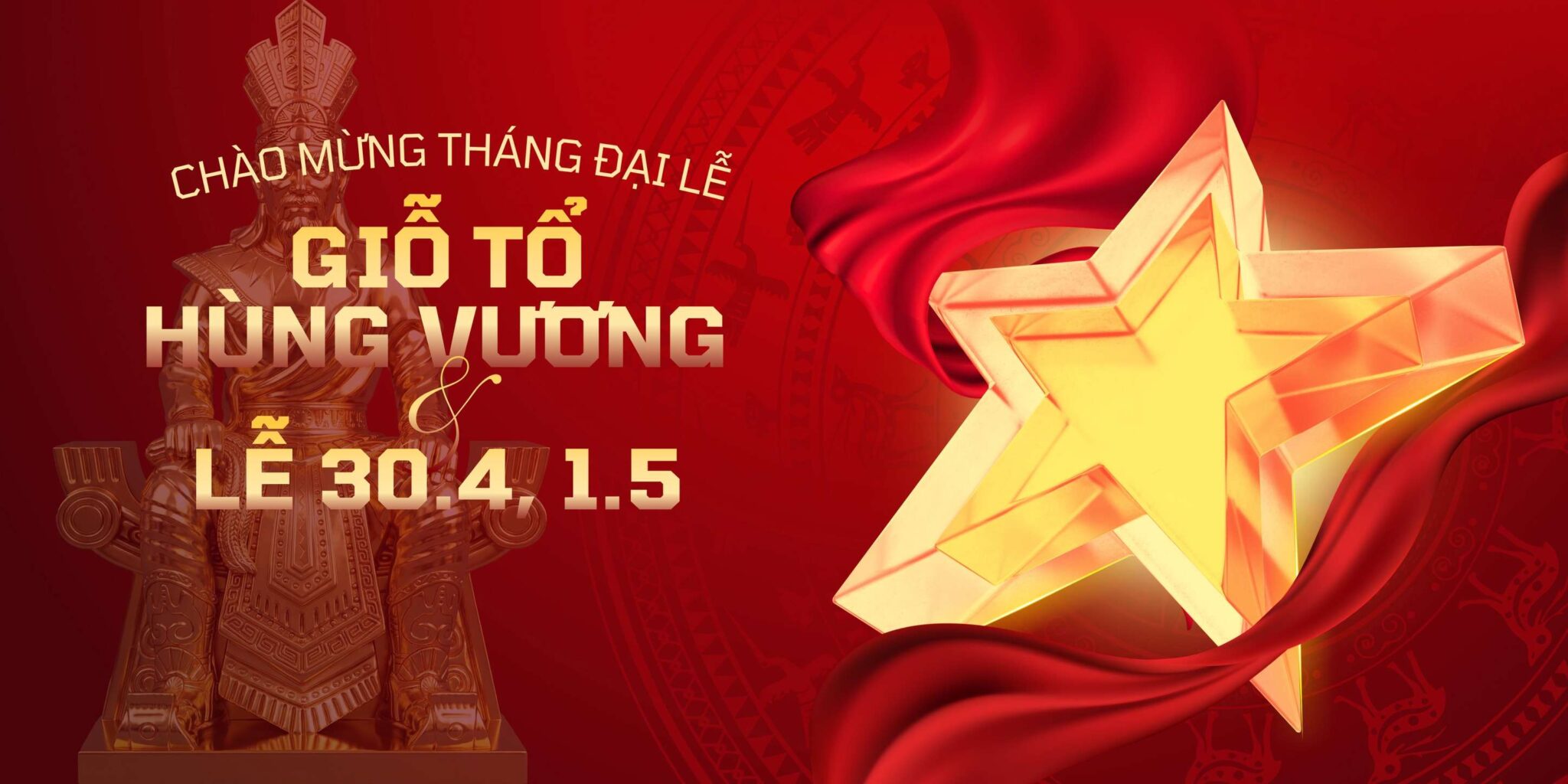 Thông báo lịch nghỉ lễ Giỗ Tổ Hùng Vương và 30/4 – 01/5/ 2026