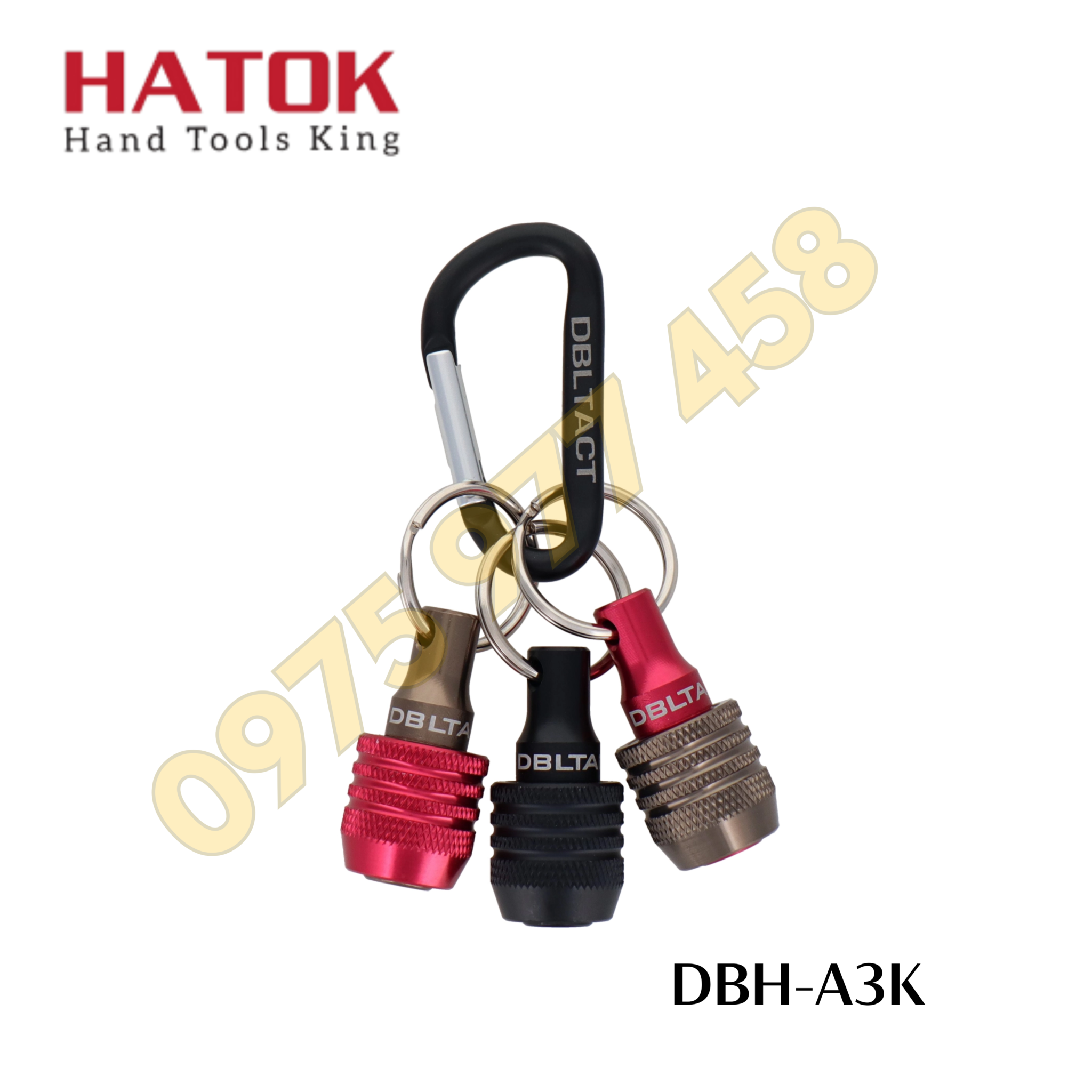 Bộ 3 đầu giữ mũi vít DBH-A3K