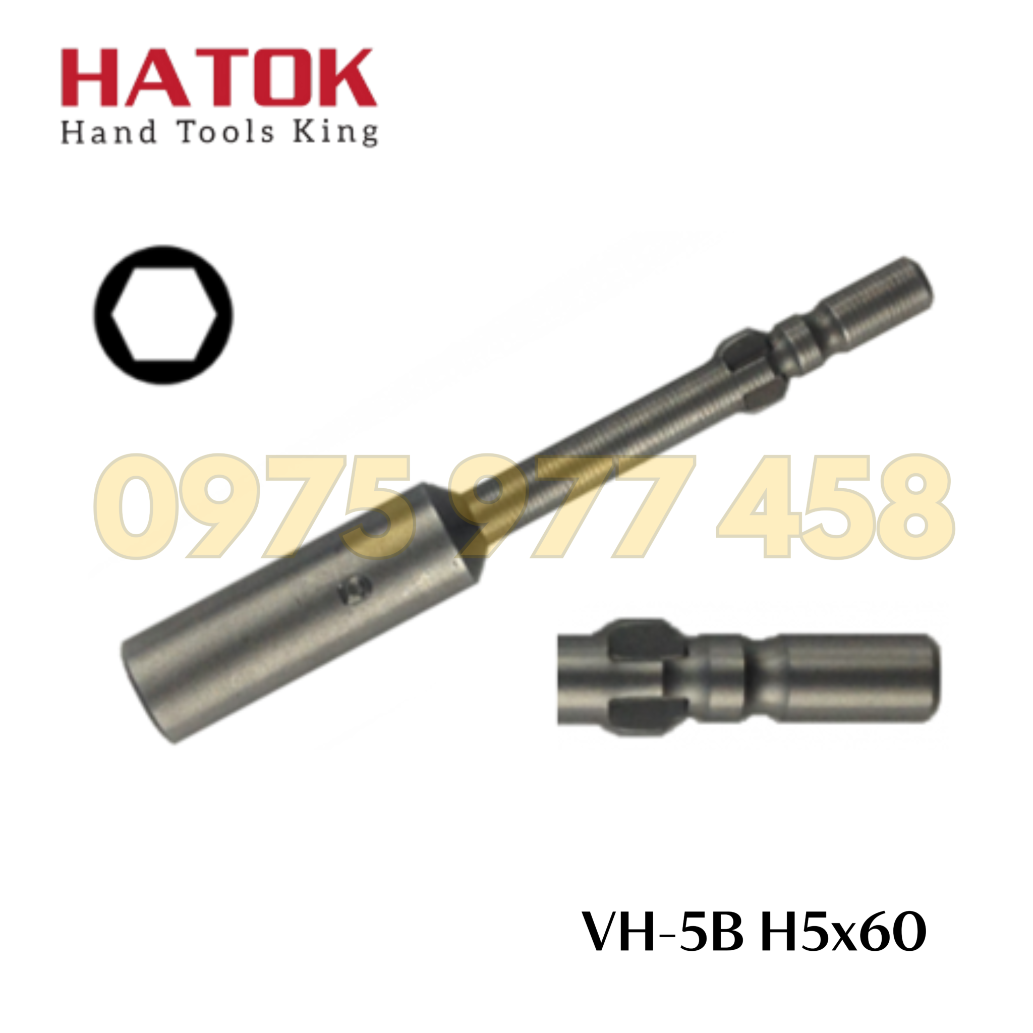Đầu bắn bu lông OHMI VH-5B H5x60
