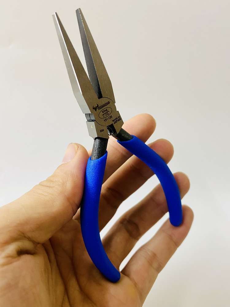 hatoktools-com-4 Kìm nhọn mũi phẳng YF-120 Tsunoda Nhật Bản