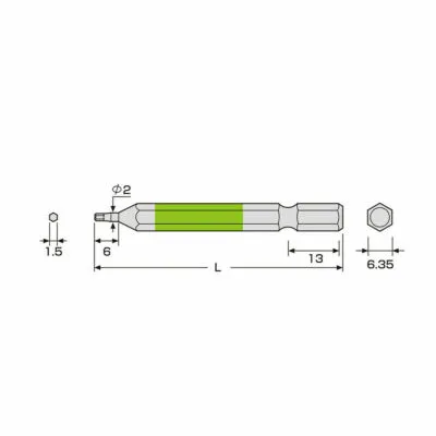 hatoktools-com-2 Mũi vít đầu lục giác 1.5x65mm ACHX-1565 Anex