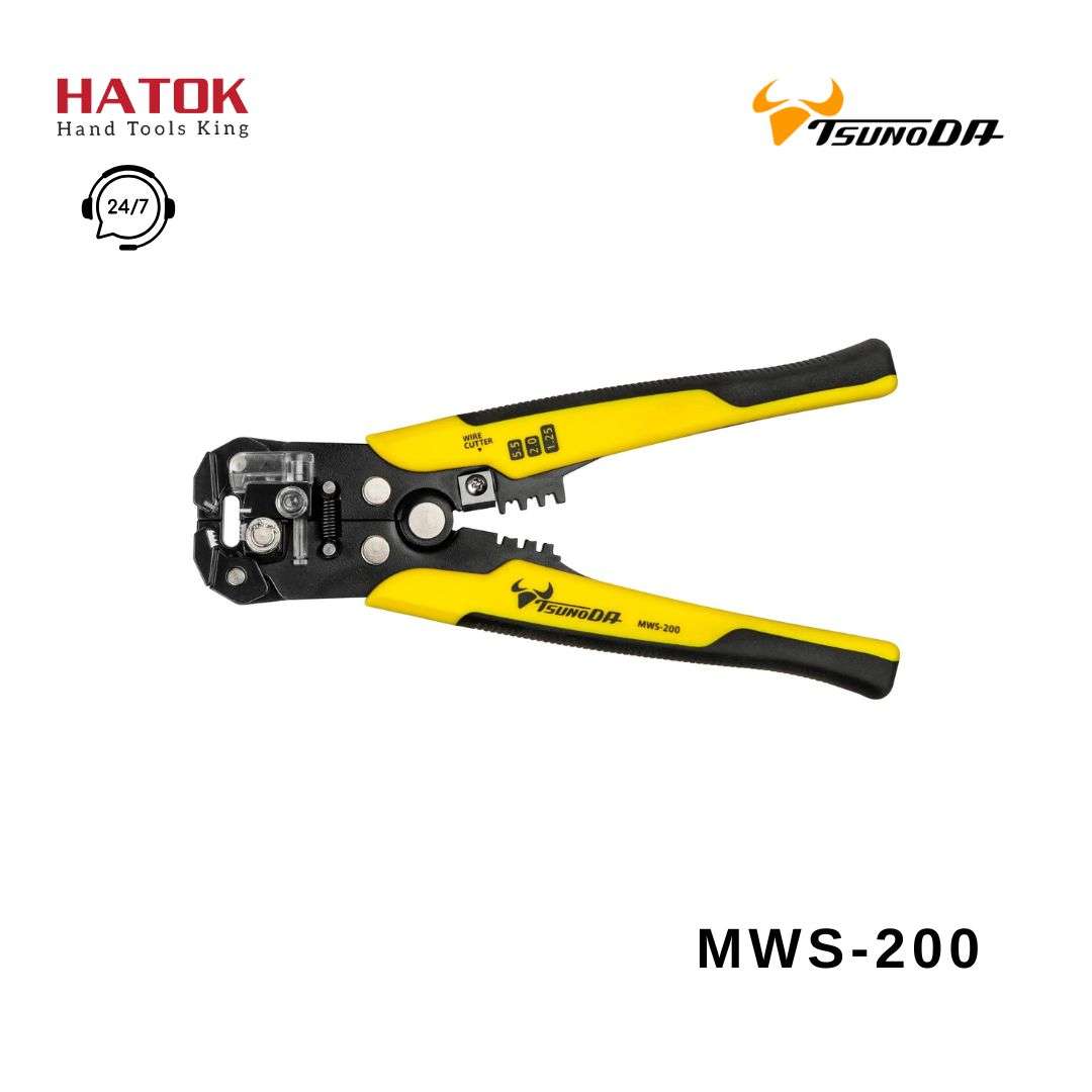Kìm tuốt dây đa năng Tsunoda MWS-200 Nhật Bản