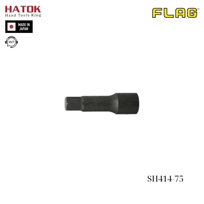 Đầu tuýp lục giác FLAG SH414-75 Nhật Bản