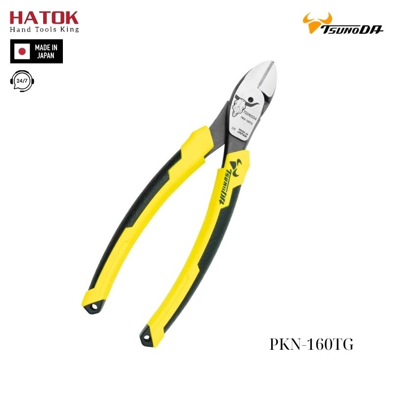 Kìm cắt dây cứng Tsunoda PKN-160TG Nhật Bản