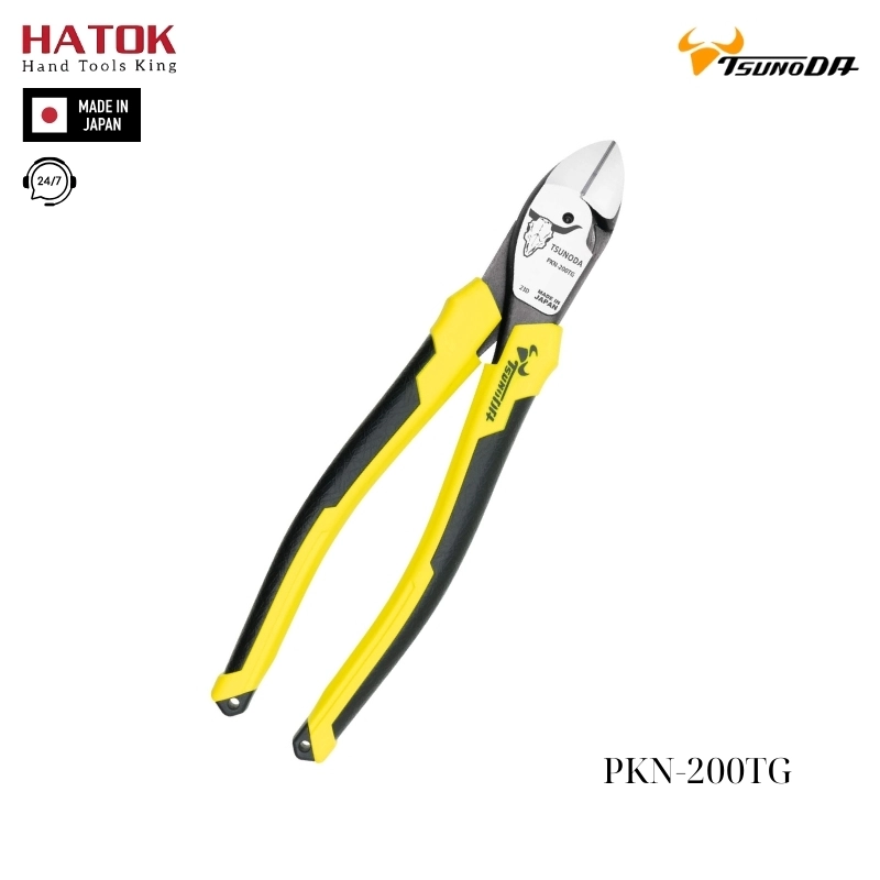 Kìm cắt dây cứng Tsunoda PKN-200TG Nhật Bản