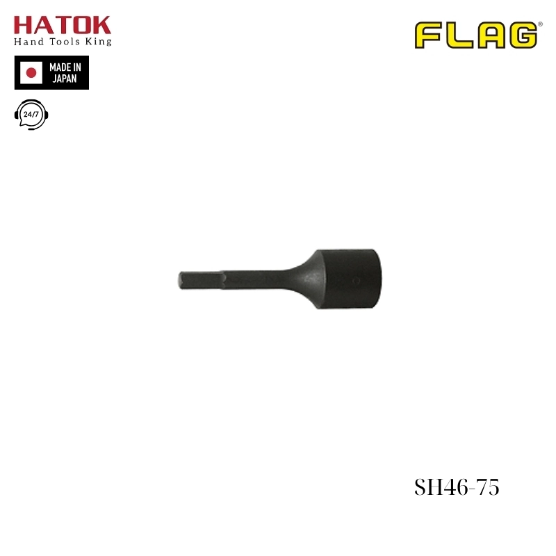 Đầu tuýp lục giác FLAG SH46-75 Nhật Bản