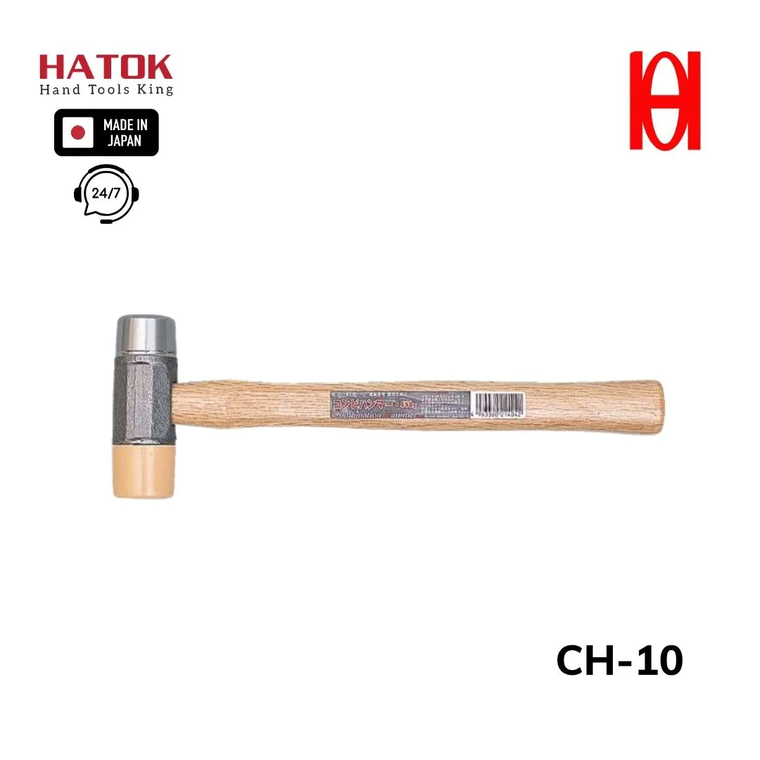 Búa kết hợp OH đầu Sắt - Nhựa CH-10 Nhật Bản